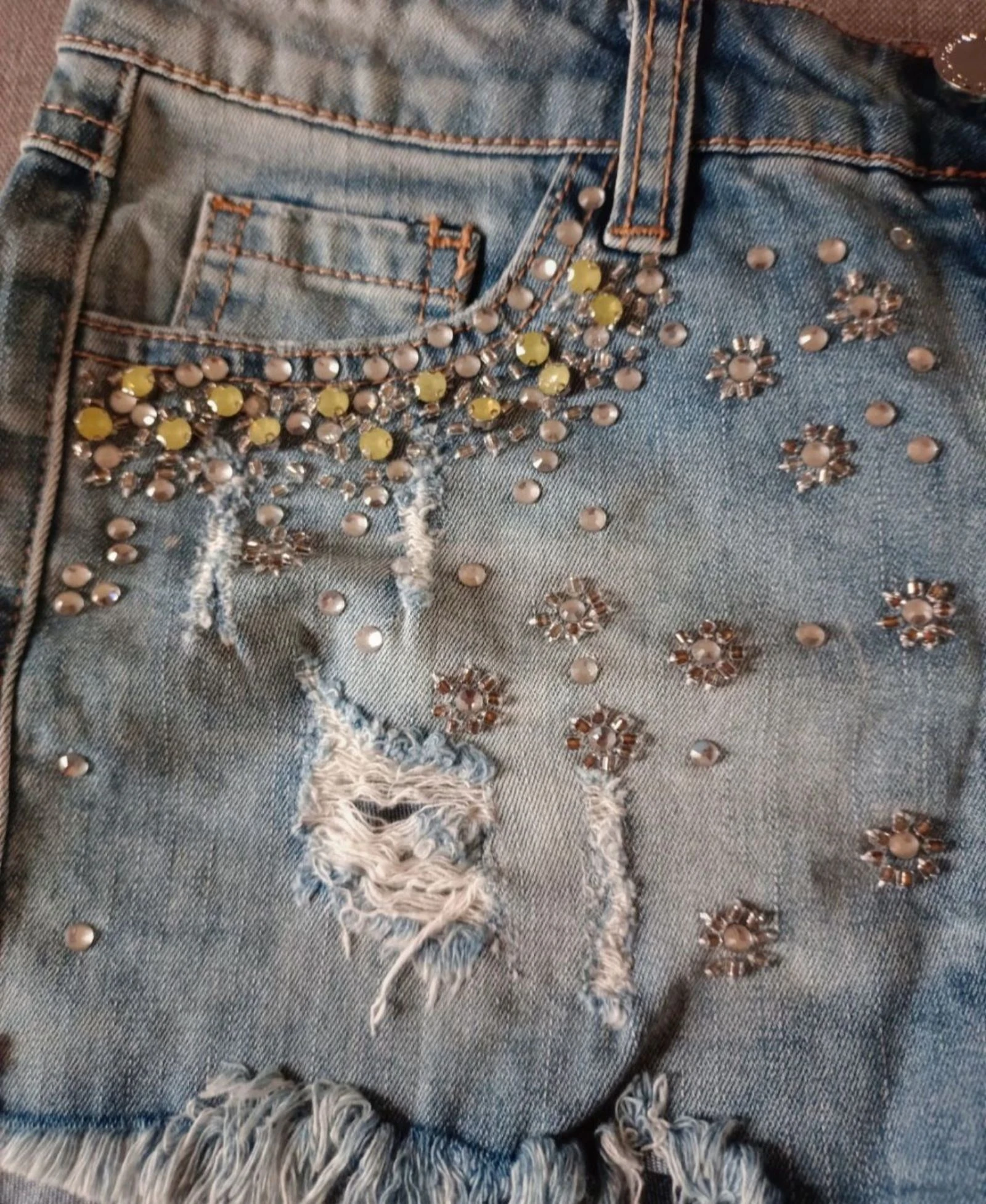 Short de jean Morgan talla XS/34 – photo 2